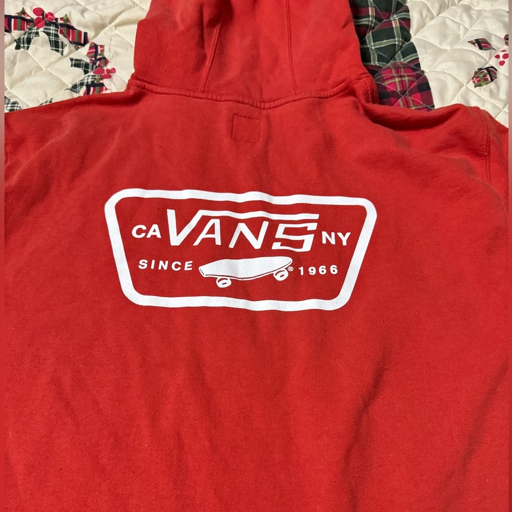Vans men’s full patched hoodie
